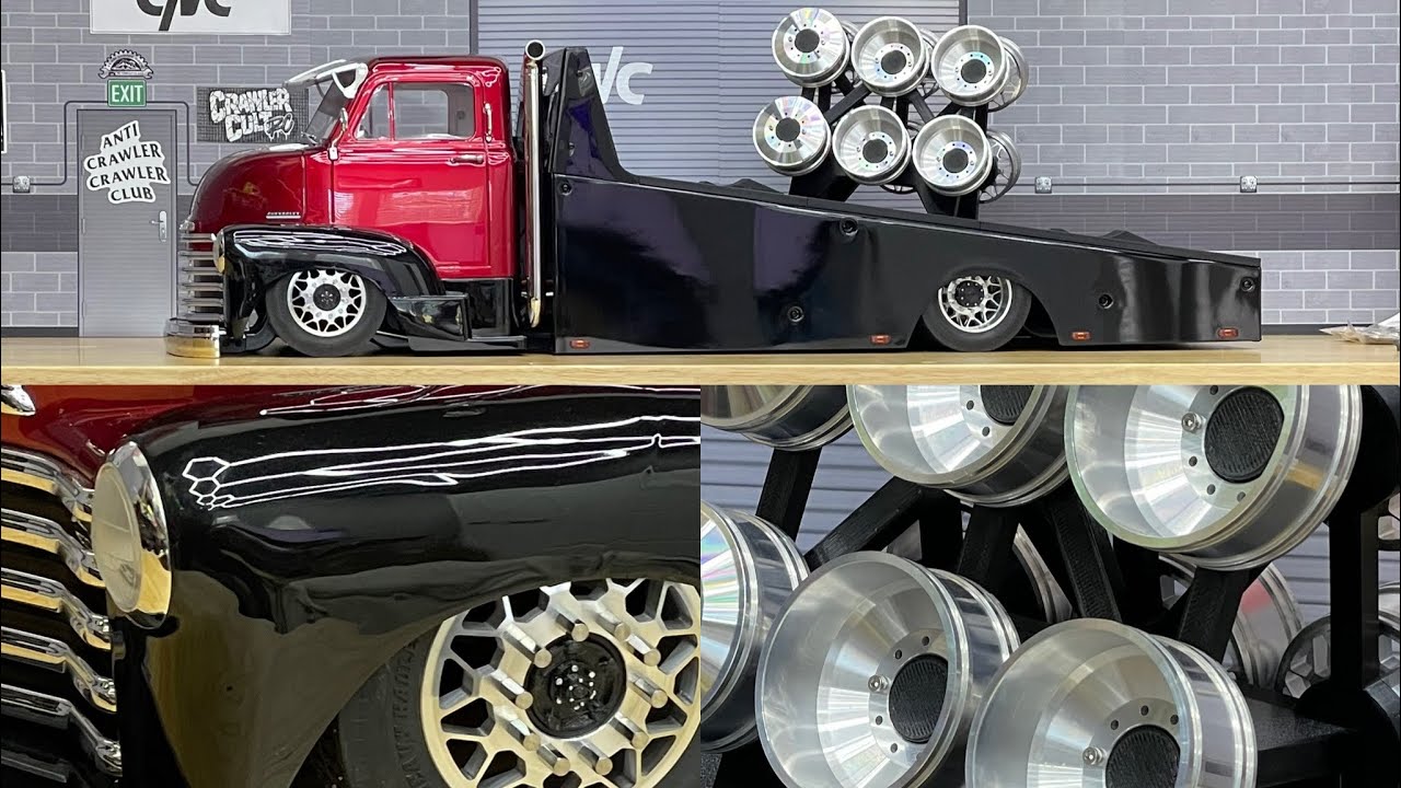 New Aluminum Wheels: Series 1 and Series 2 for the Redcat 53 COE (or your cen F450!)