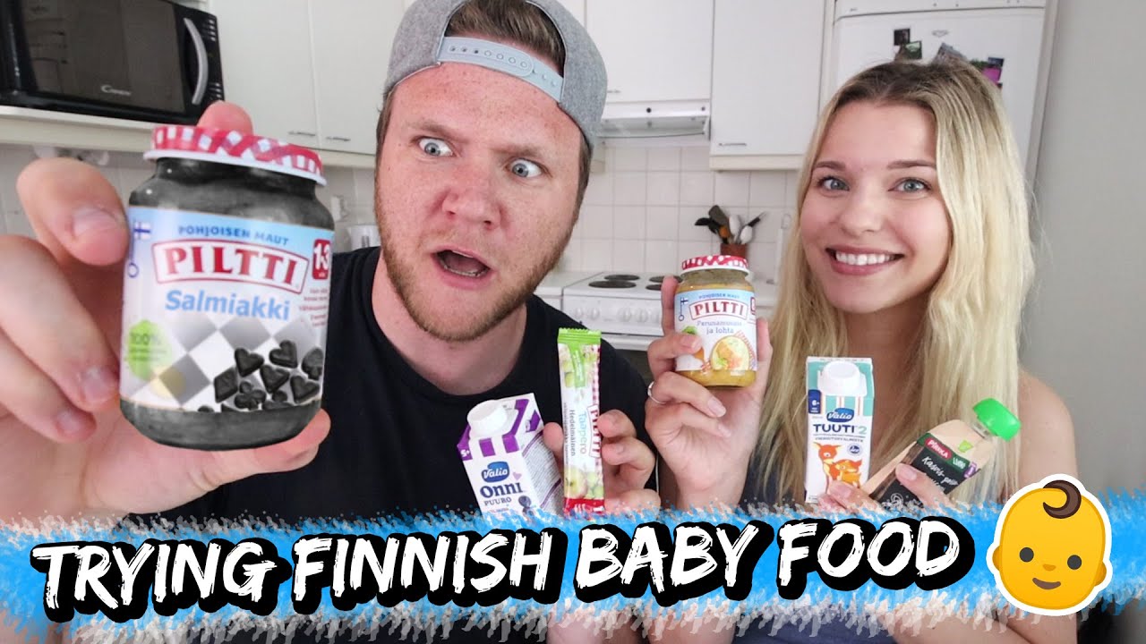 FINNISH BABY FOOD TASTE TEST