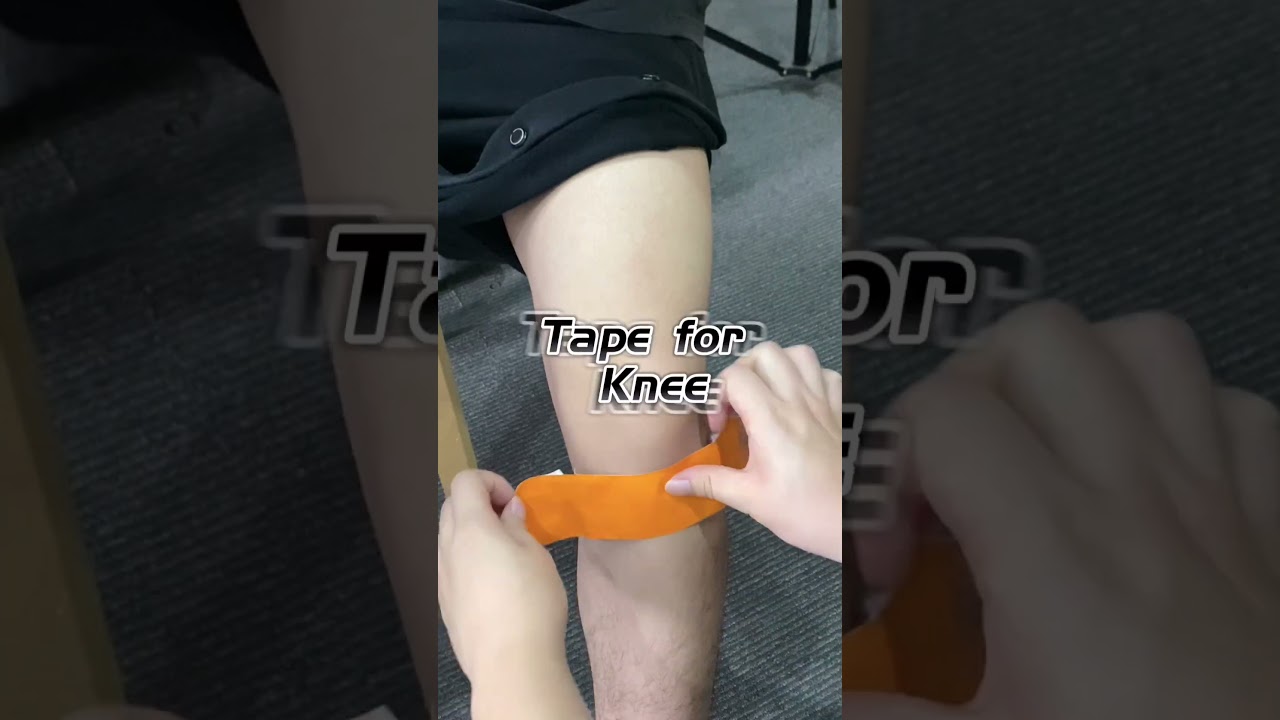 O shaped knee patch to relieve fatigue