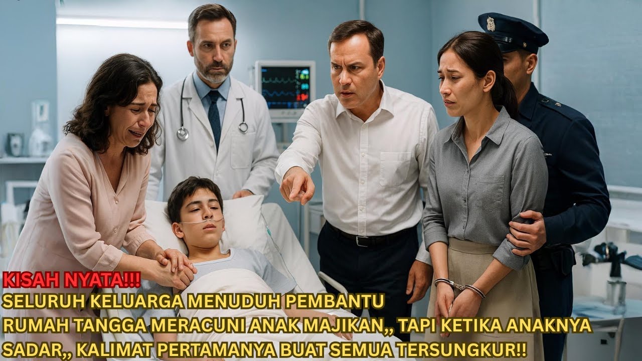 Pembantu Miskin Dituduh Beri Racun… Namun Kalimat Pertama Sang Anak Buat Semua Tersungkur!