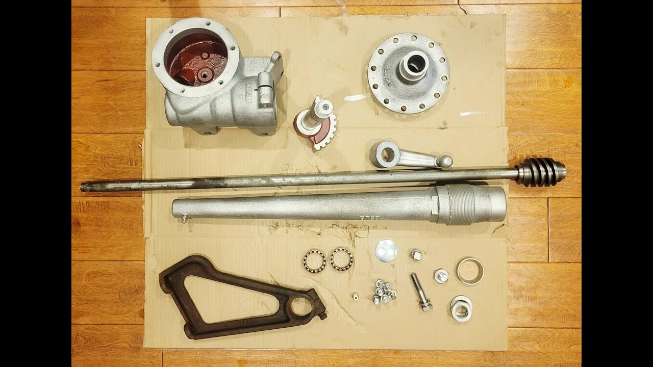 1937 Oliver Hart Parr 70 S# 215606 Part 2: Steering Column Rebuild & Reassembly