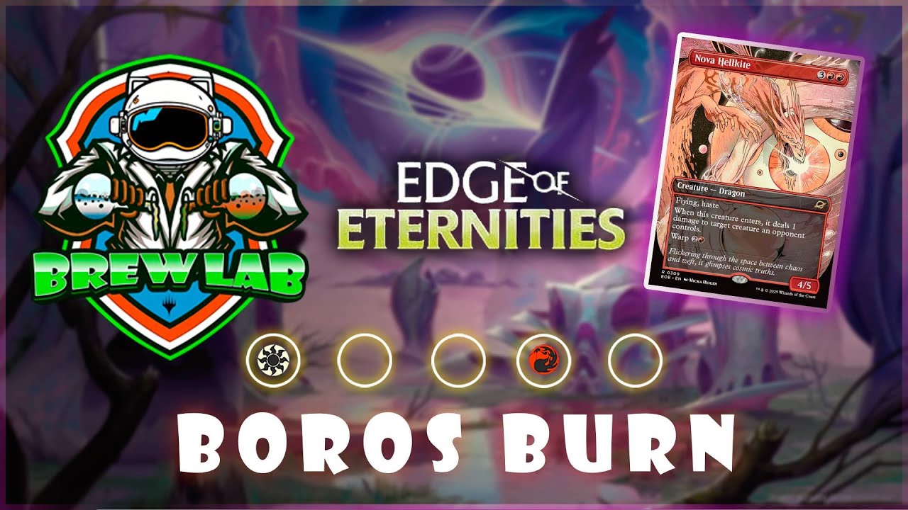 Boros Burn 🤍❤️ (Diamond Rank BO1 Standard)