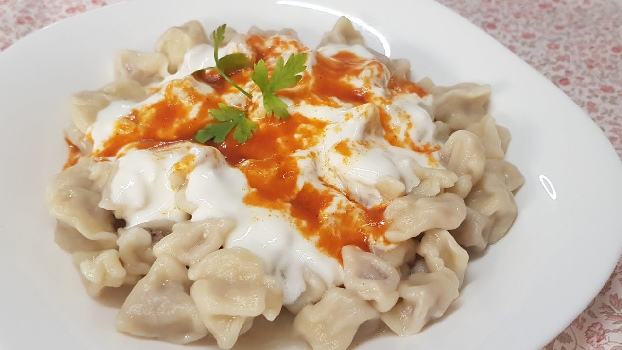 🇹🇷Turkish Dumplings| مانتی ترکیه | Mantı Tarifi
