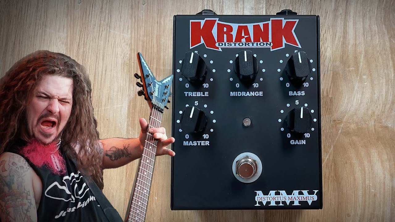 Brand New Krank Distortus Maximus Pedal!