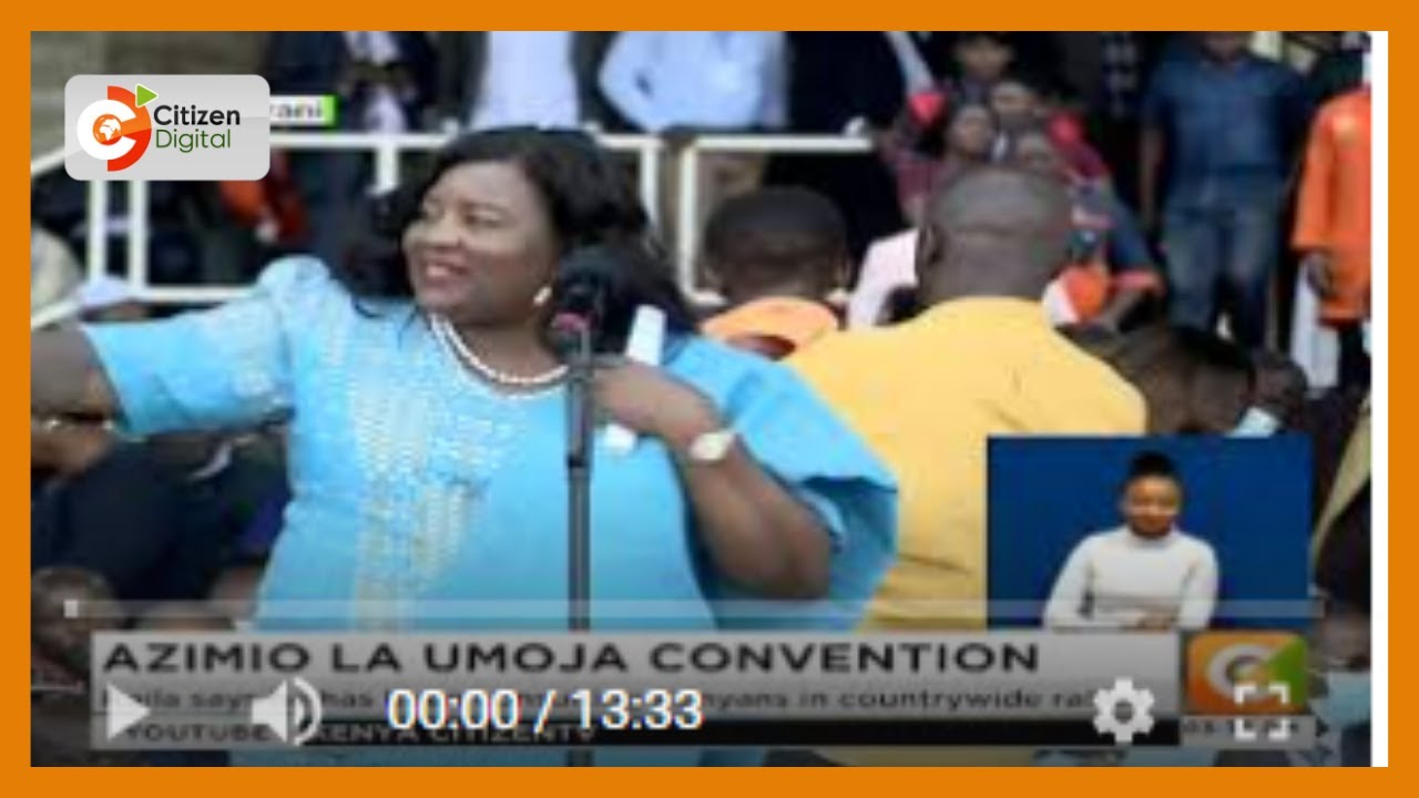 Ida Odinga: To the people of Kenya, I release Raila to you today