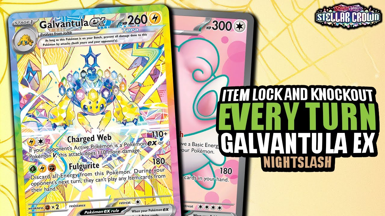 Stop All Item Cards With Galvantula EX
