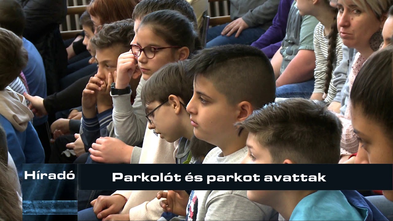 Parkolót és parkot avattak