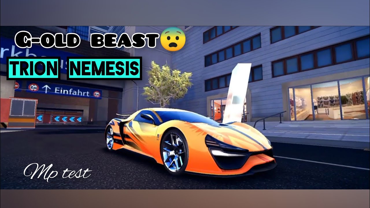 Asphalt 8 | G-old beast😨. Trion nemesis Mp test. (update 61)