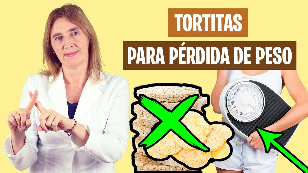 TORTITAS de MAÍZ y ARROZ POCO SALUDABLES | Tortitas para perder peso | Alimentación real saludable