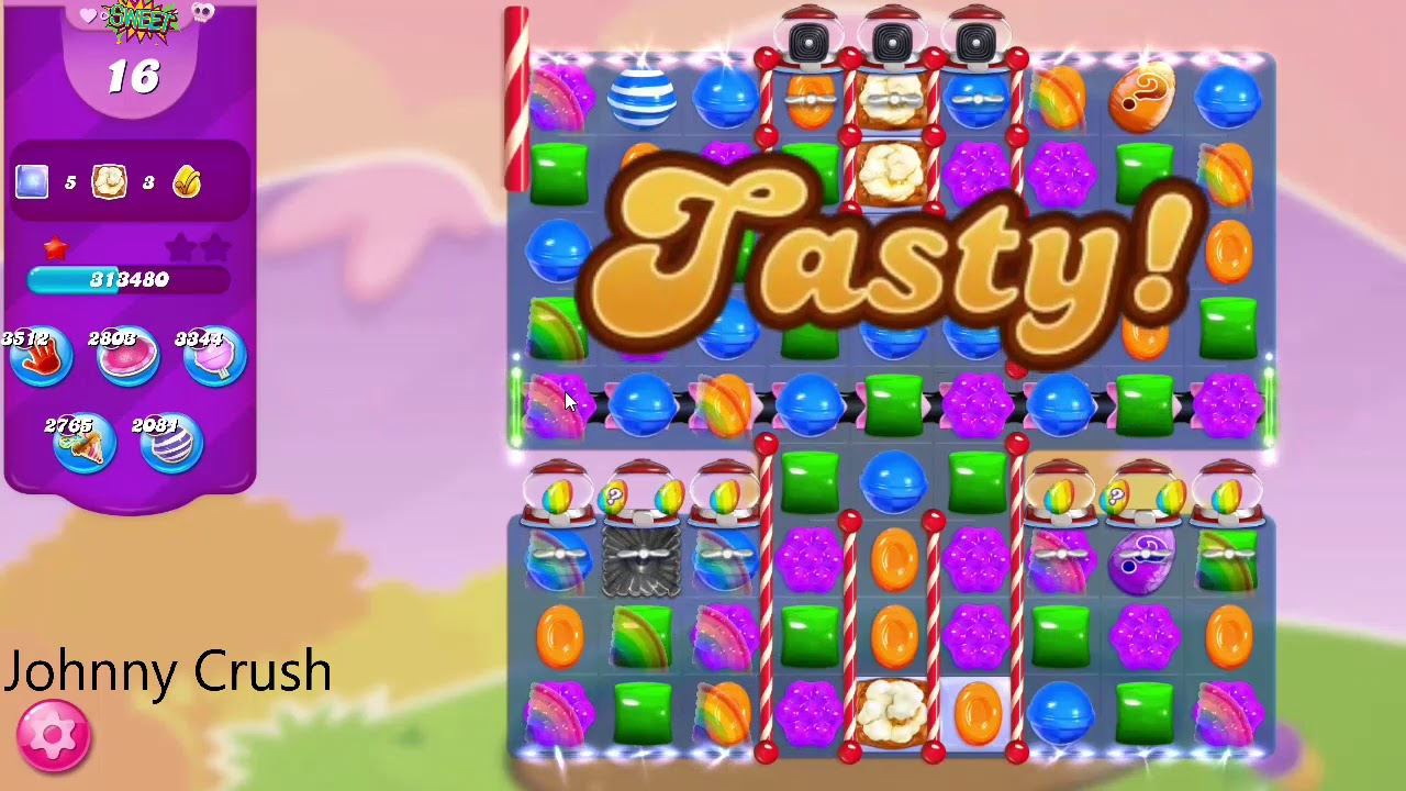 Candy Crush Saga Level 6195 NO BOOSTERS (second version)
