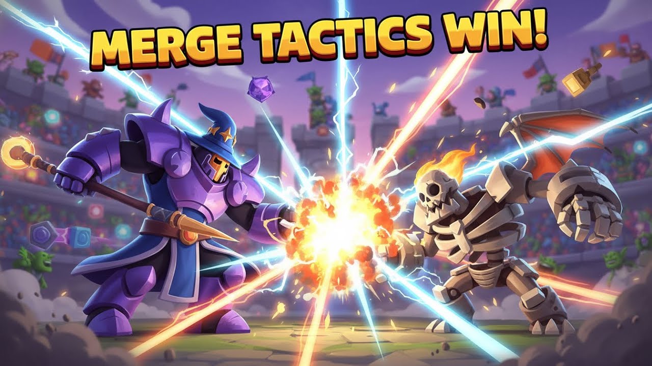 Clash Royale Merge Tactics Best Game