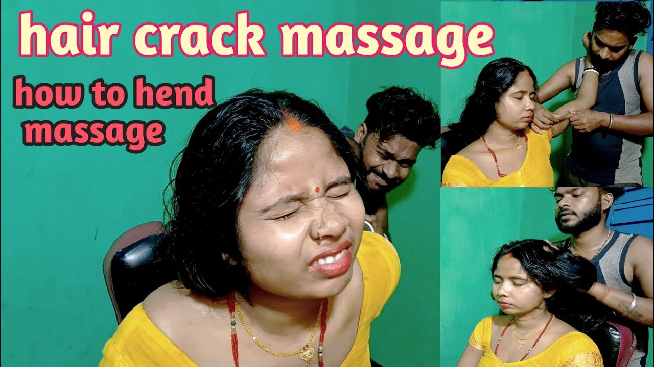 ASMR Hair cracking  | how to hand massage by mikku barber shop  | indian ASMR massage #viedos  💆✅