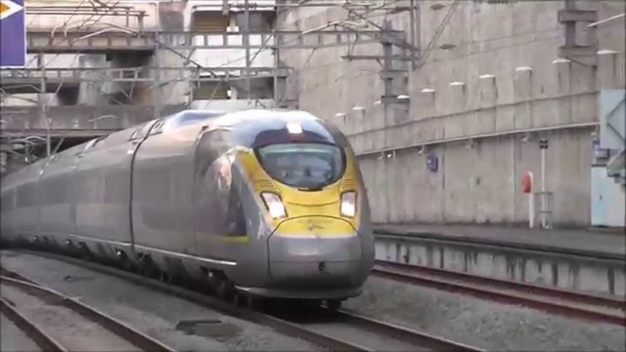 Trains at Stratford International - 30/09/15