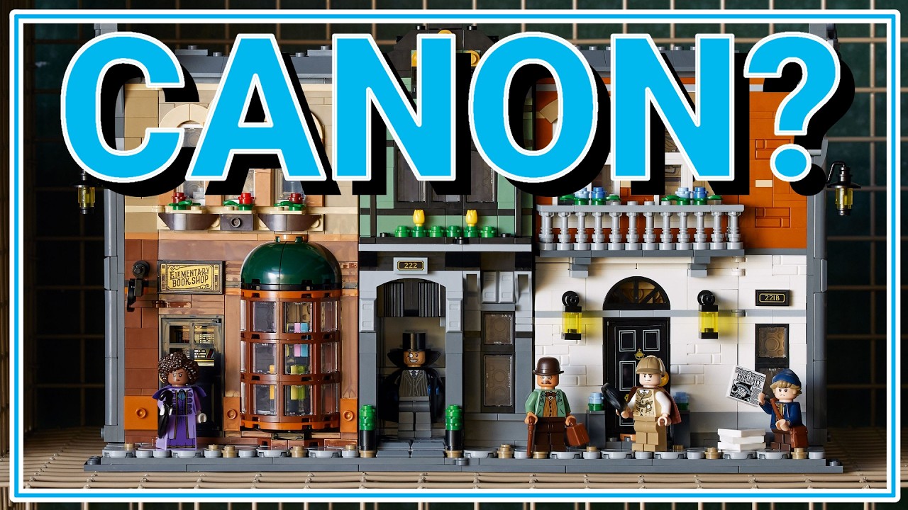 How accurate is LEGO Sherlock Holmes Book Nook?