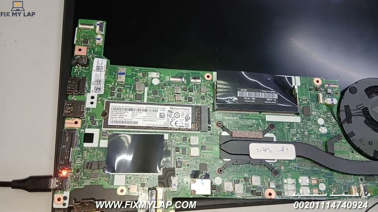 LENOVO T14 Gen1 NM C931 NO BACKLIGHT  حل مشكله لاب لينوفو يعمل بدون أضاءة