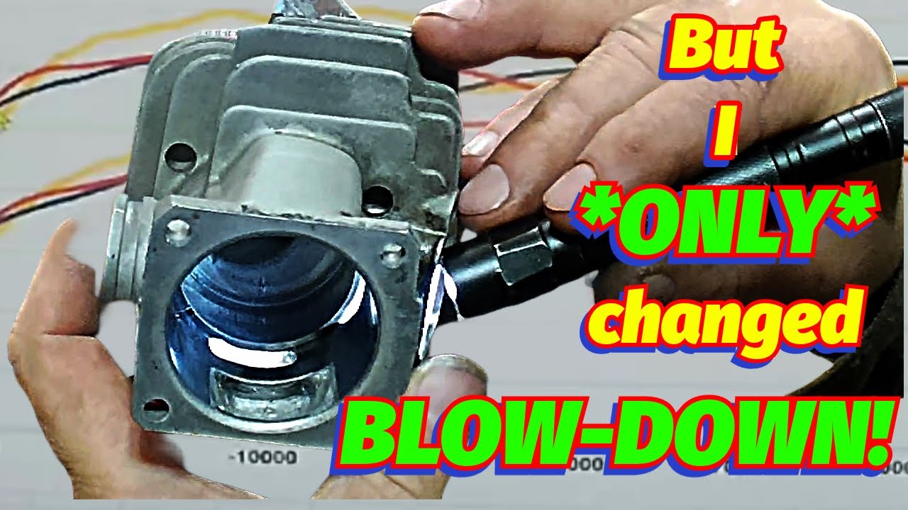 Transfer/Blow-Down Change - DYNO and Test CUTS- EVERY Step. Chainsaw Mods Step V