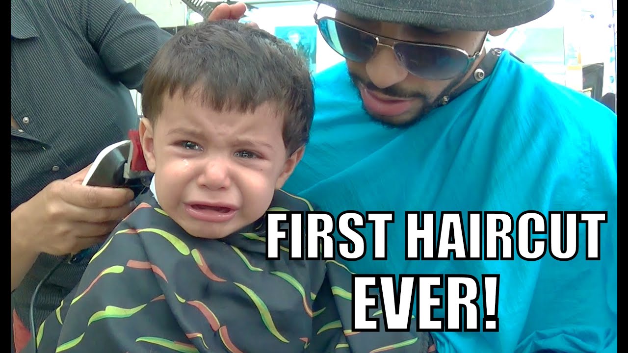 BABY'S FIRST HAIRCUT! & 400,000 SUBSCRIBERS GIVEAWAY!!