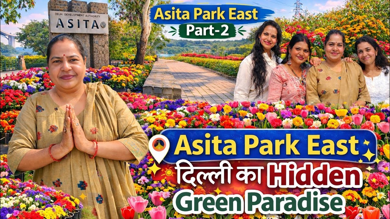 Asita Park Delhi Part 2 || Hidden Paradise! 🌿 || Asita East DDA Park Full Tour#asitaparkdelhi