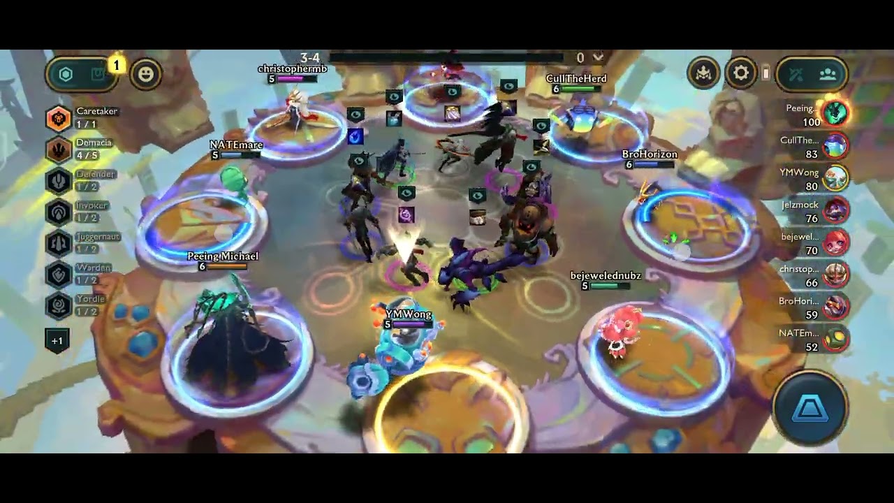 Team Fight Tactics | Gold Ranked Solo Q | Demecia lineup | 2nd Place | YMWong POV