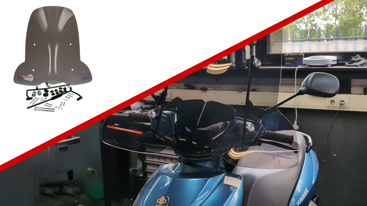 Windscherm monteren | Peugeot Kisbee