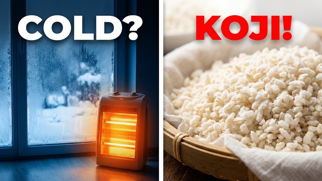 Homemade Koji Rice | Cold Climate Using Heater To Ferment