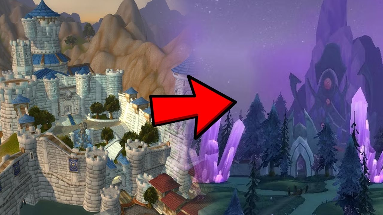 How To Get To Exodar In WoW TBC | Stormwind To Exodar In World Of Warcraft Classic