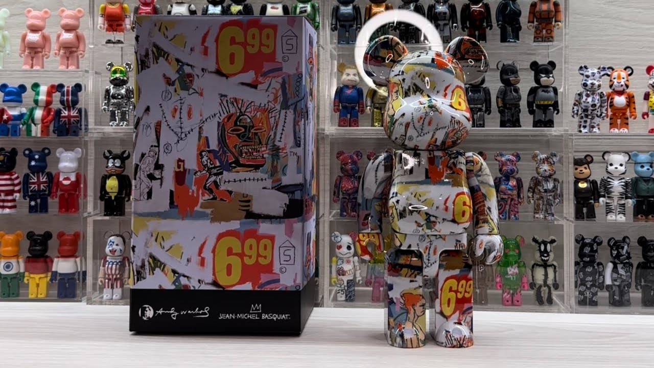 Bearbrick: Andy Warhol x Jean-Michel Basquiat #4 - Unboxing