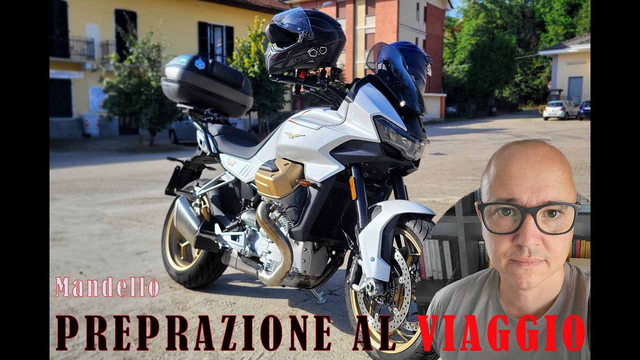 Mandello v100 - preparazione al viaggio, accessori e must have per viaggiare