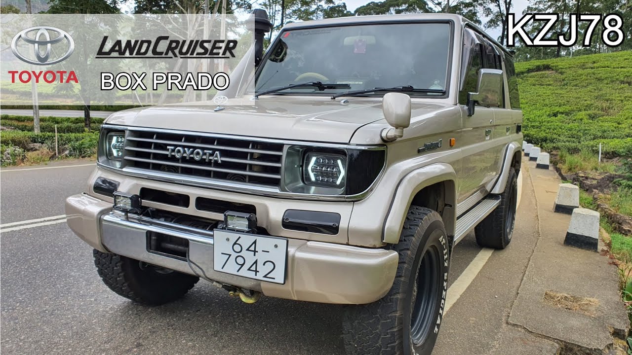 Toyota Land Cruiser BOX Prado KZJ77 | KZJ78 Intercooler VN Turbo 3L Engine and Exhaust Note