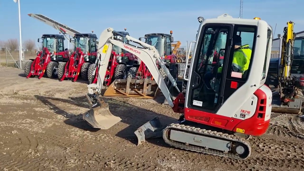 Takeuchi TB216, årsmodell: 2020, timmar, ca: 719h, s/n:216015713 - Wiklund Trading AB - SWEDEN