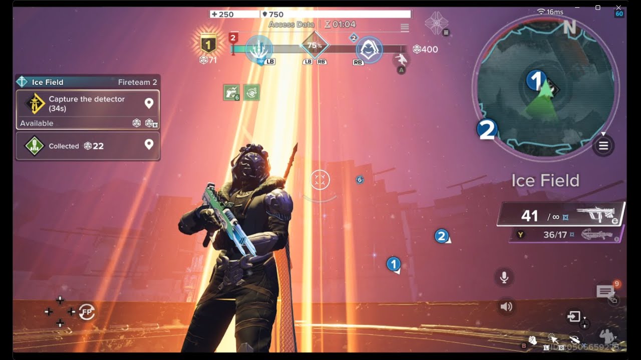 Destiny Rising keeping up with the sweats 127