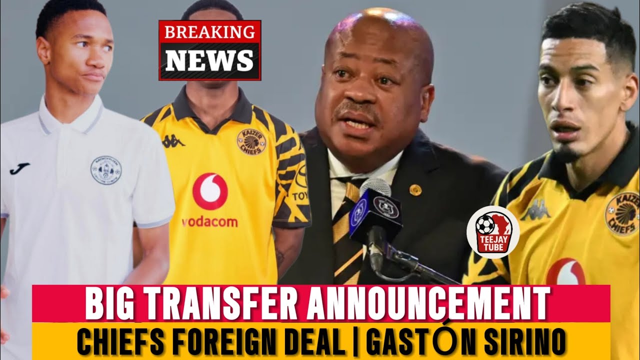 BIG ANNOUNCEMENT❗Kaizer Chiefs Strikes International Deal | Pollen Ndlanya Slams Gaston Sirino.
