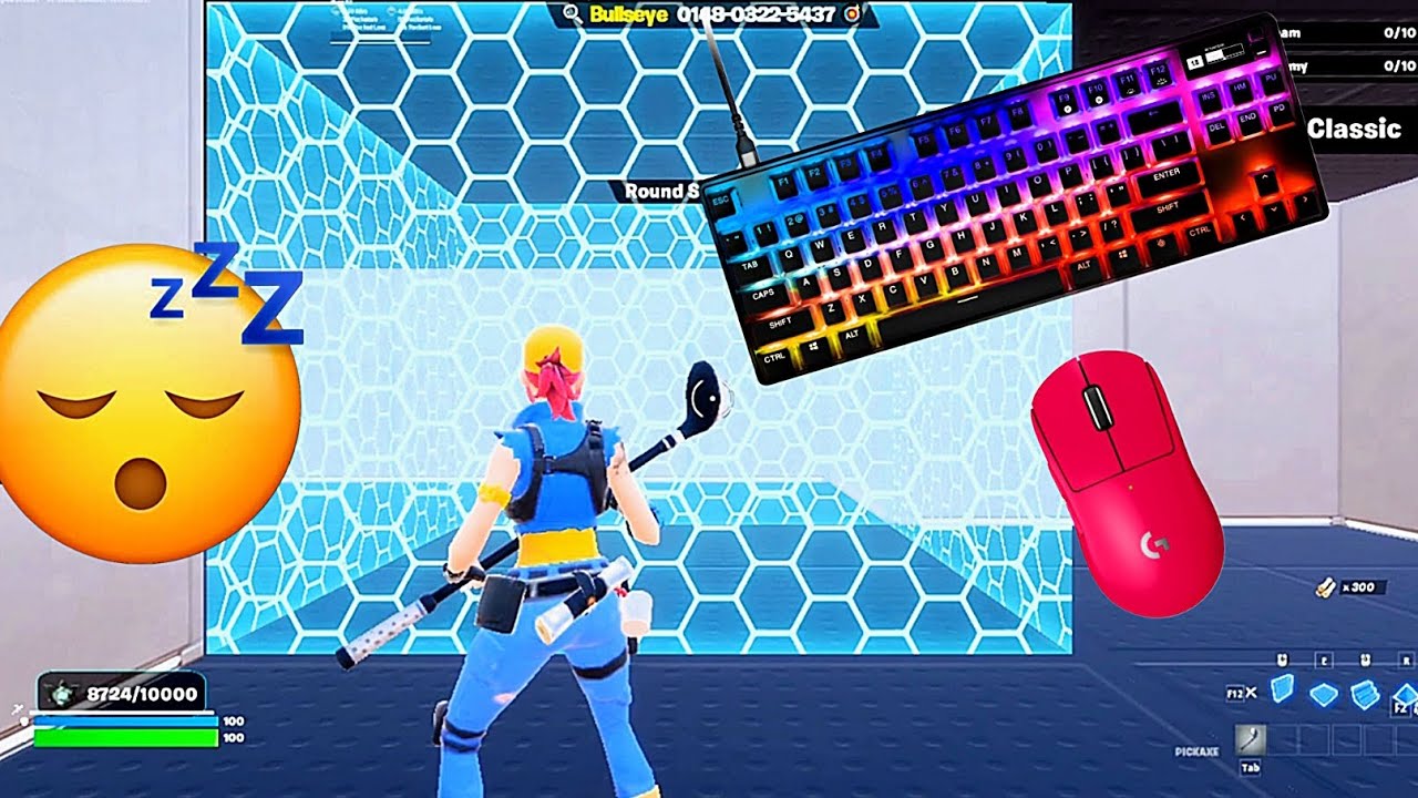 Best Fortnite 2v2 Piece Control Gameplay 🤩 *ASMR* Chill Relaxing 😴 Keyboard Sounds ⭐