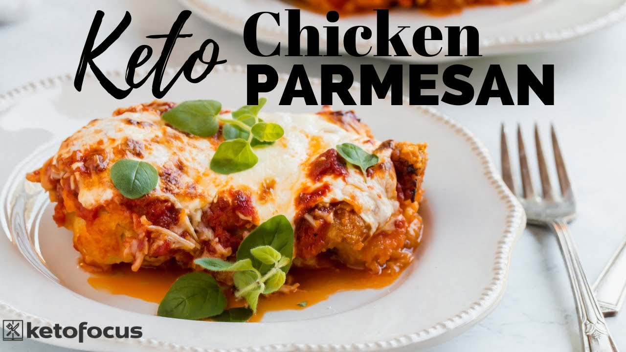 EASY KETO CHICKEN PARMESAN CASSEROLE | How to Make Keto Chicken Parmesan