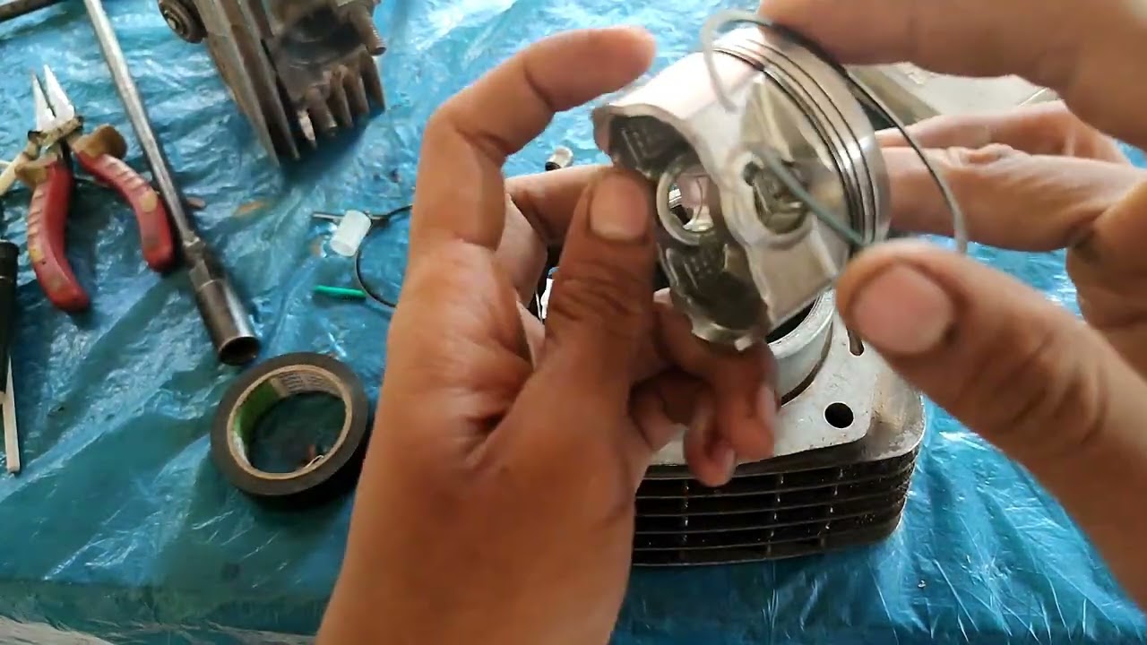 tips penempatan celah  ring piston pada Honda CRF Verza dan Megapro new