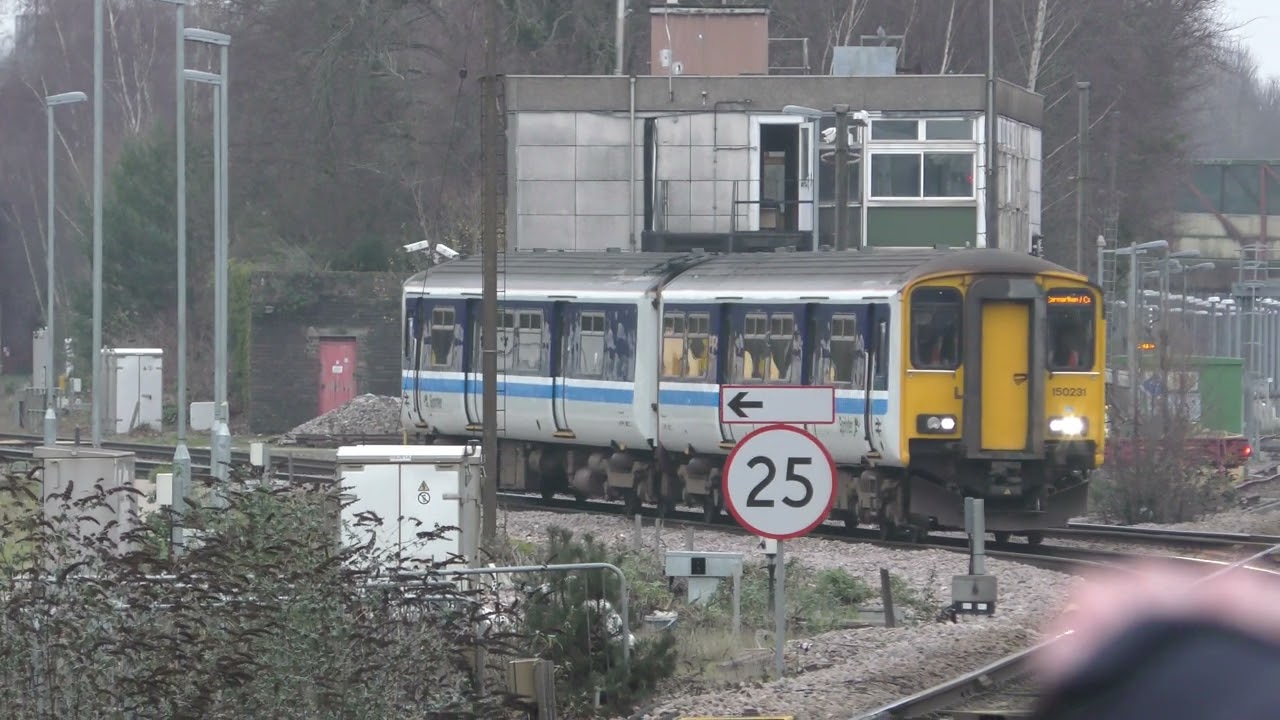 150231 seen on FIRST RUN IN PRESERVATION at Basingstoke (23/12/25)