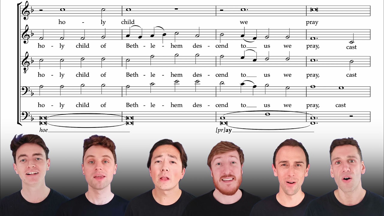 Sing along with The King's Singers: O little town of Bethlehem