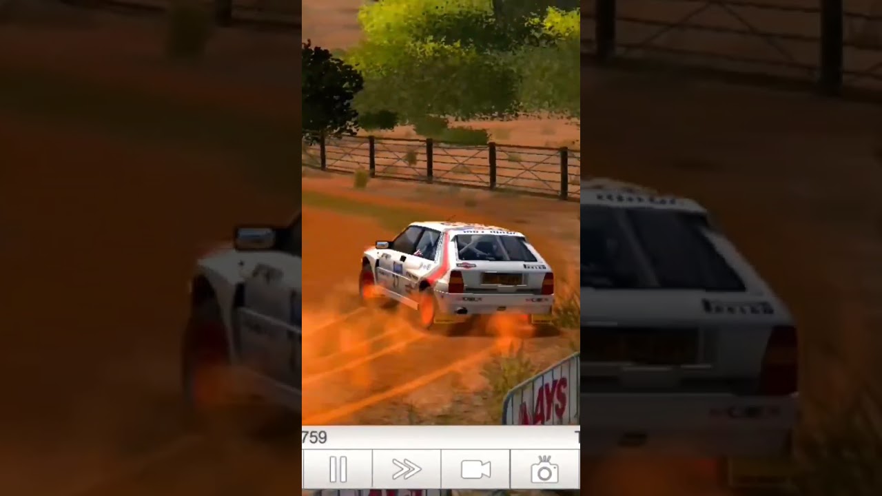 Performing Initial d drift technique on rush rally 3  #automobile #fast #drifting #shorts