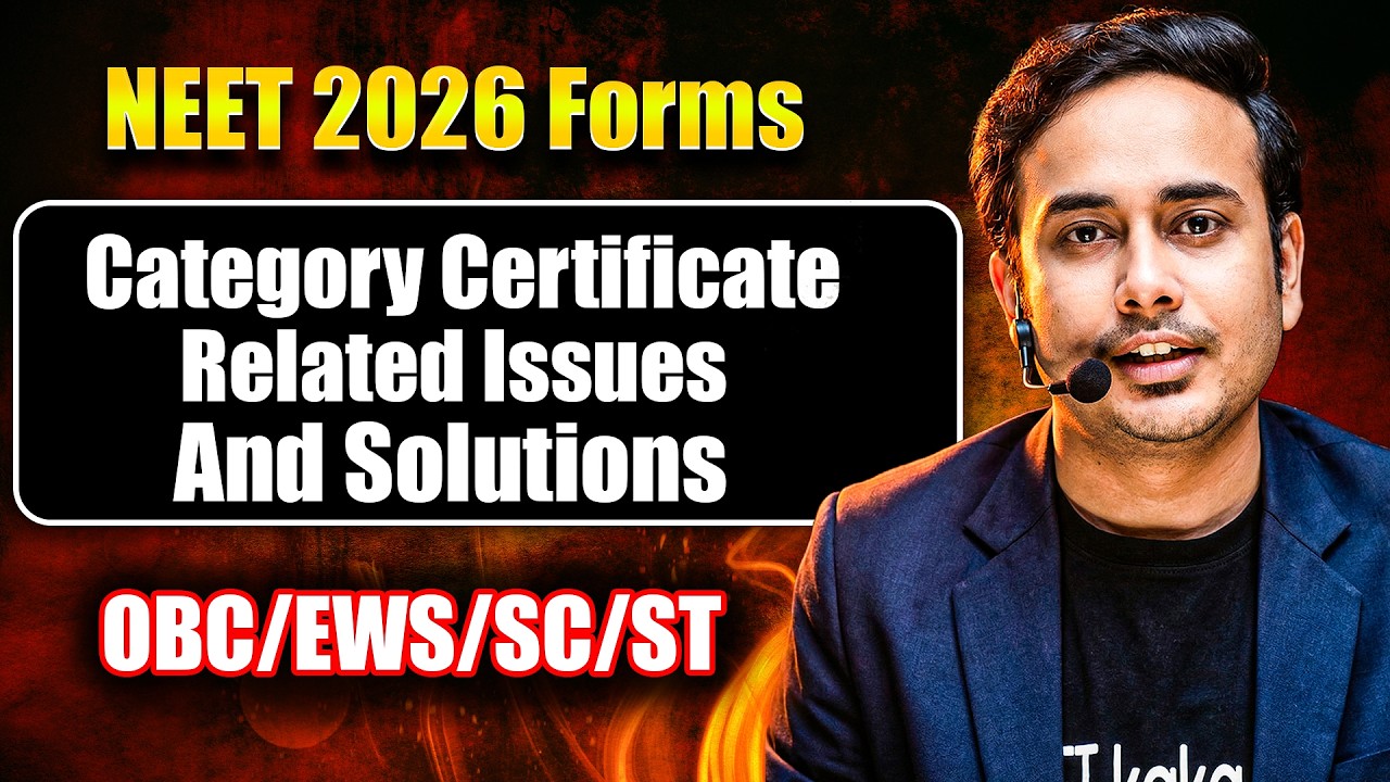 Category Certificate related queries, issues and solutions | #neet2026 #nta #obcncl #ews #sc #st