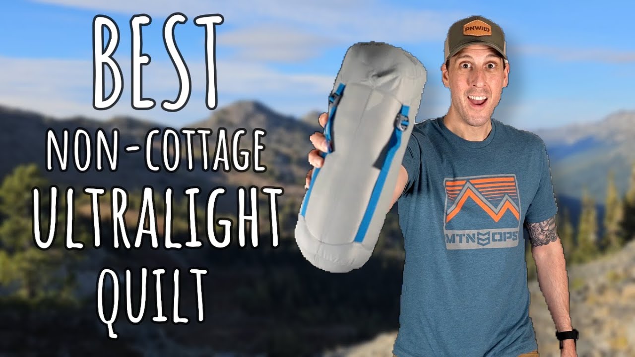BEST Non-Cottage Ultralight Backpacking Quilt! Thermarest Vesper 20