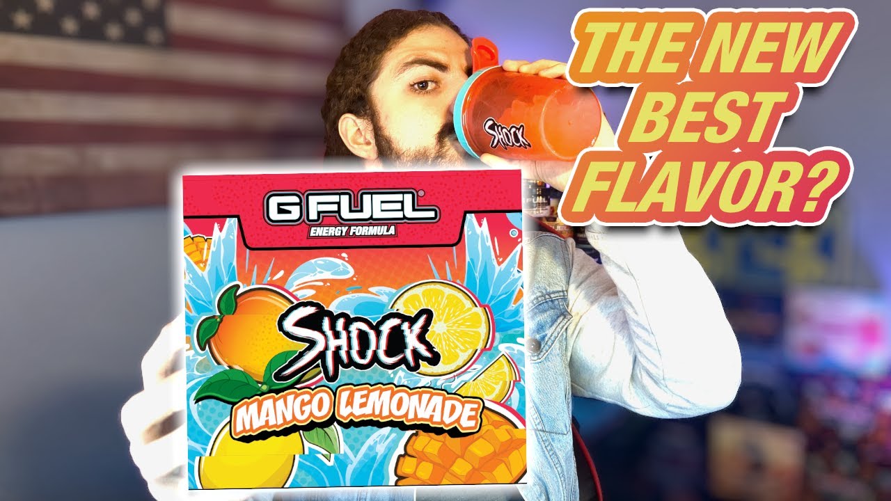 Shock's Mango Lemonade Review! | The NEW BEST GFuel Flavor?