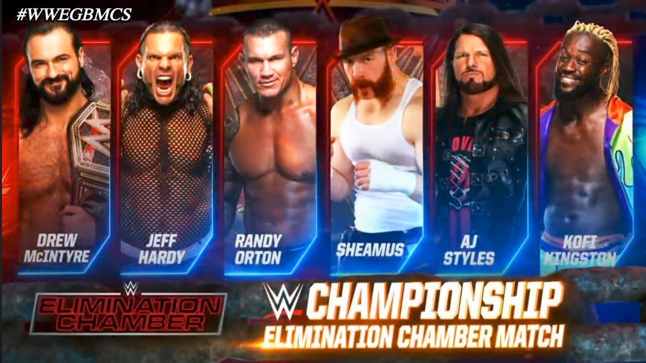 WWE ELIMINATION CHAMBER SHOWCASE 2K26 Nº04: ELIMINATION CHAMBER - 2021 - WWE 2K SIMULACION