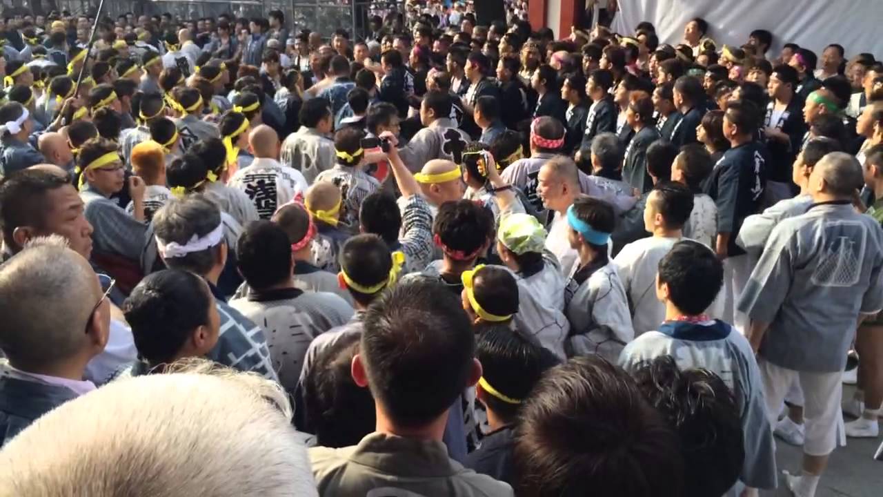 平成27年5月17日三社祭・浅草寺宮出しバトル