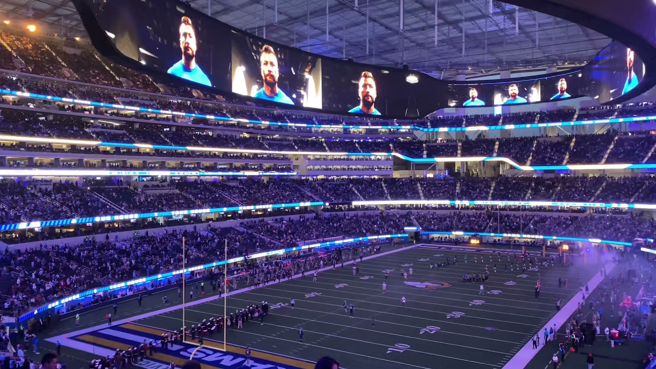 SUNDAY NIGHT FOOTBALL! Team Intros | LA Rams vs. Titans at SoFi Stadium, 11/7/2021