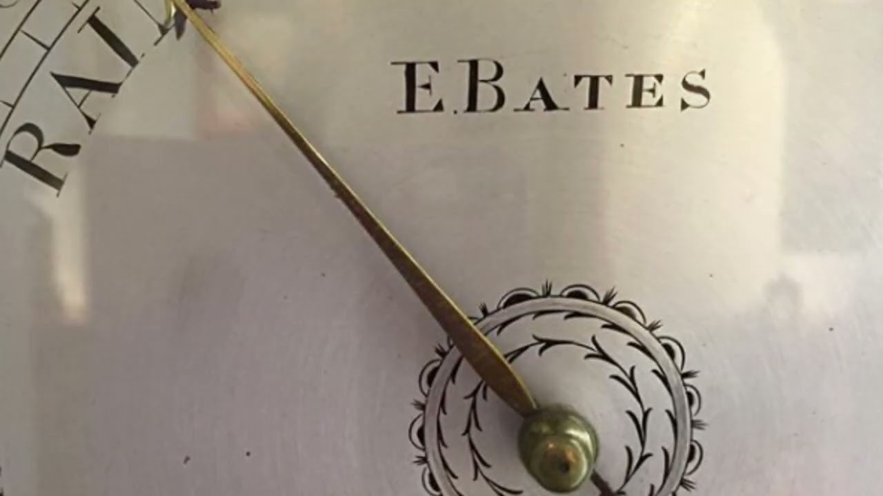 A fine #18thcentury #barometer by Bates of Kettering