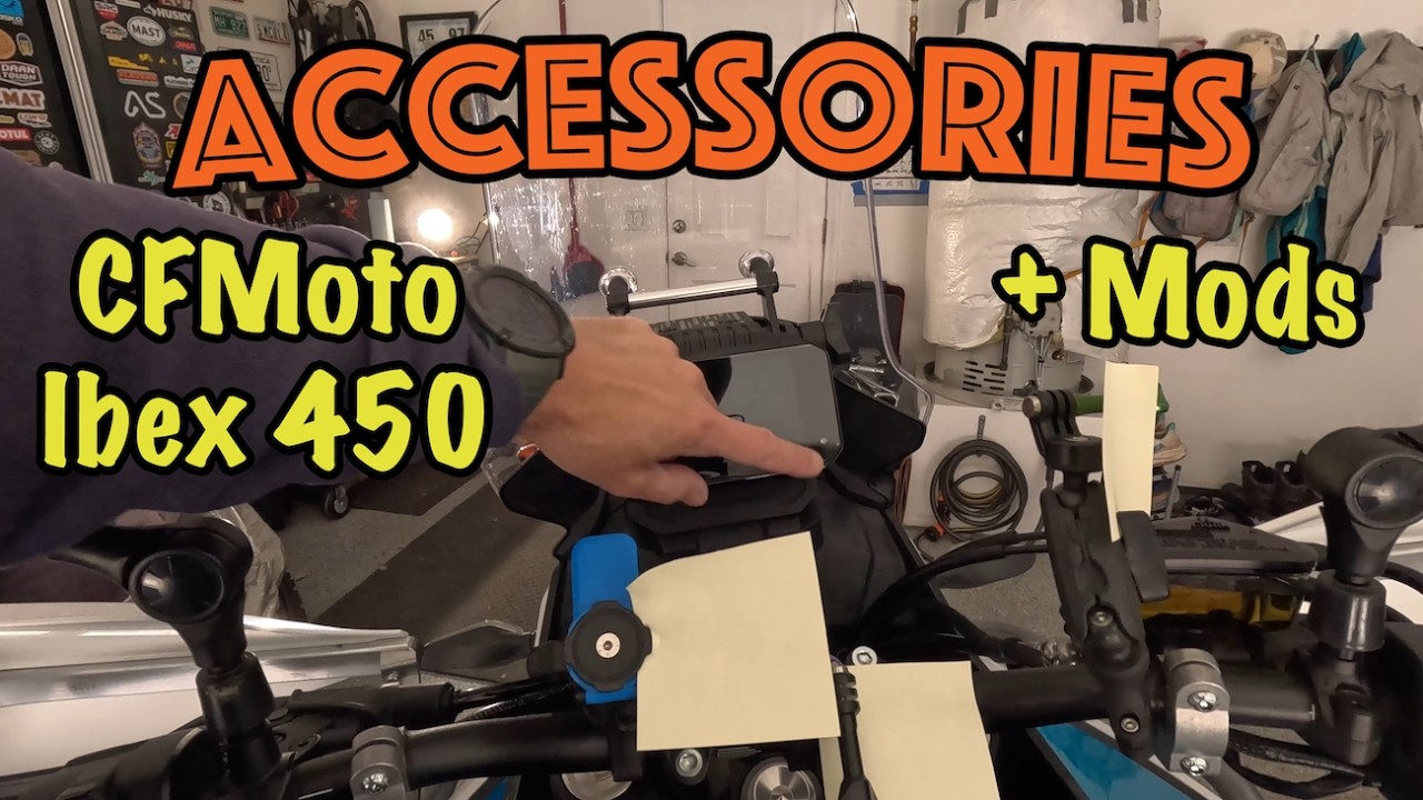 CFMoto Ibex 450 Accessories and Mods