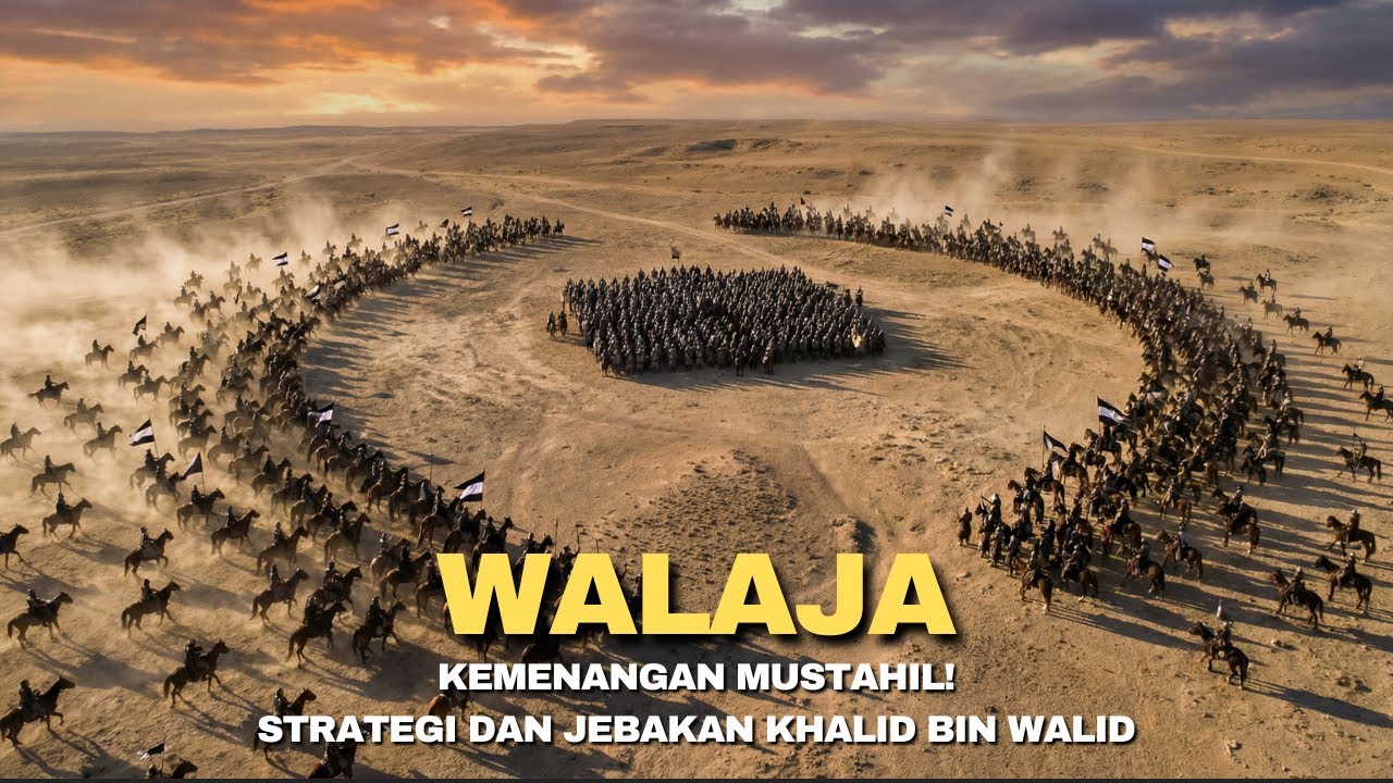 Perang al-Walaja: Bagaimana Khalid bin Walid Mengalahkan Pasukan Persia 3x Lebih Banyak?