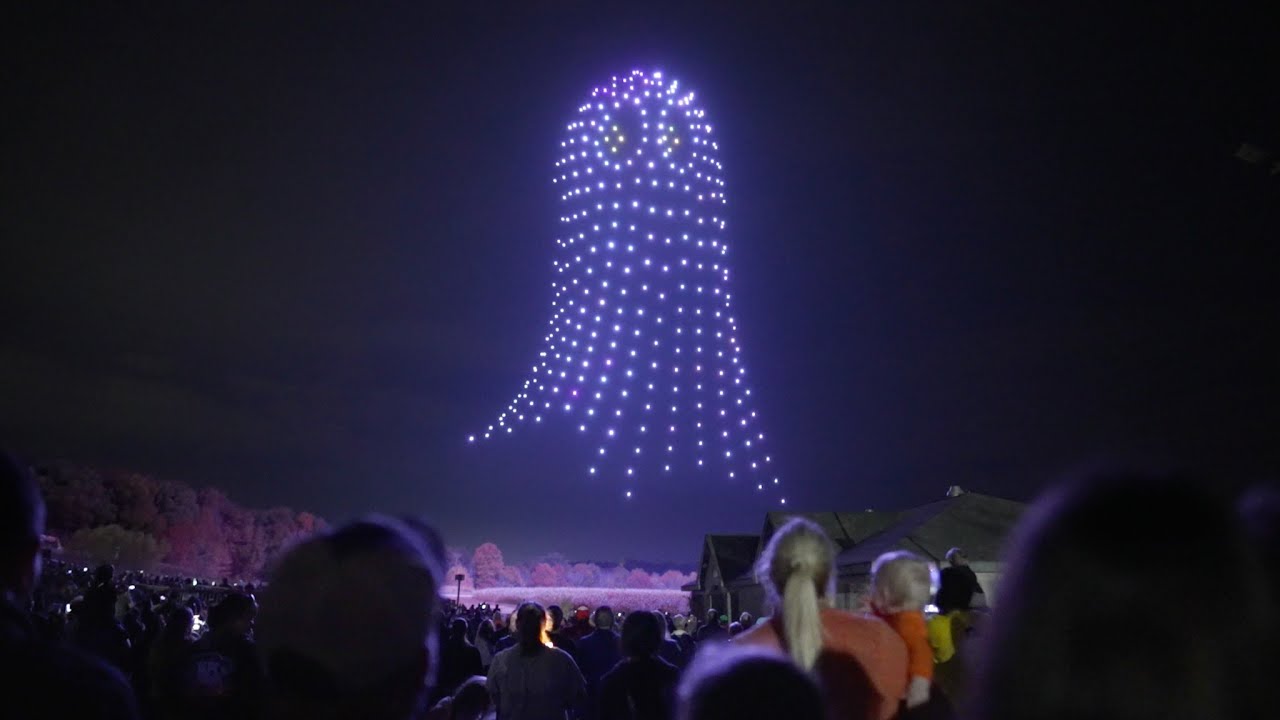 Holiday World Halloween Drone Show | Firefly Drone Shows