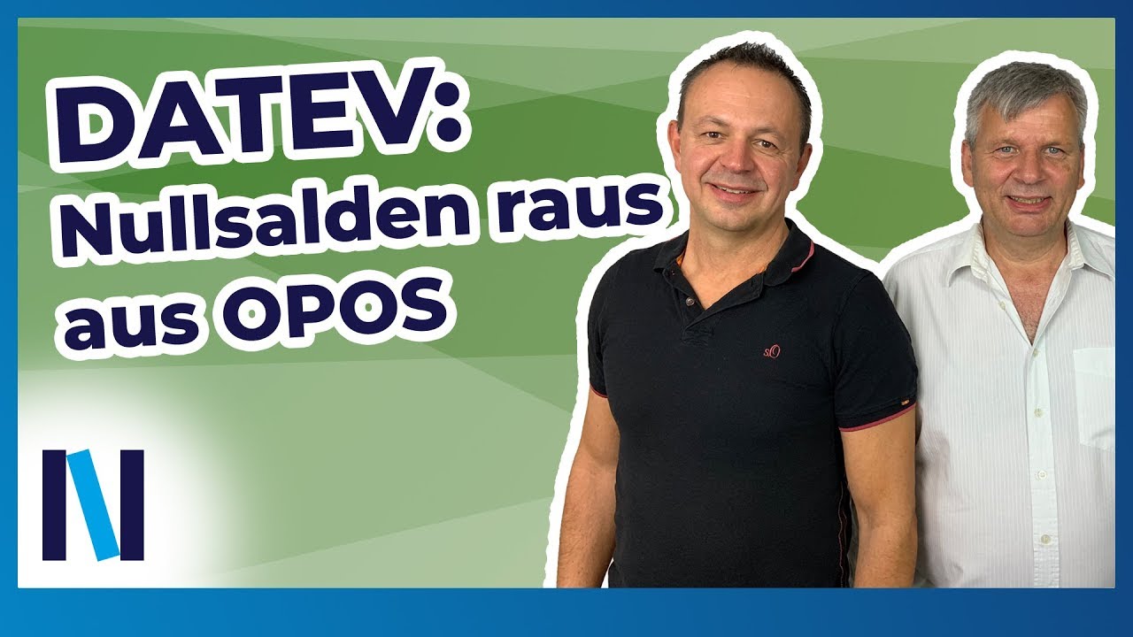 DATEV Kanzlei Rechnungswesen: Positionen in der OPOS-Liste, die längst bezahlt sind? Trick #1