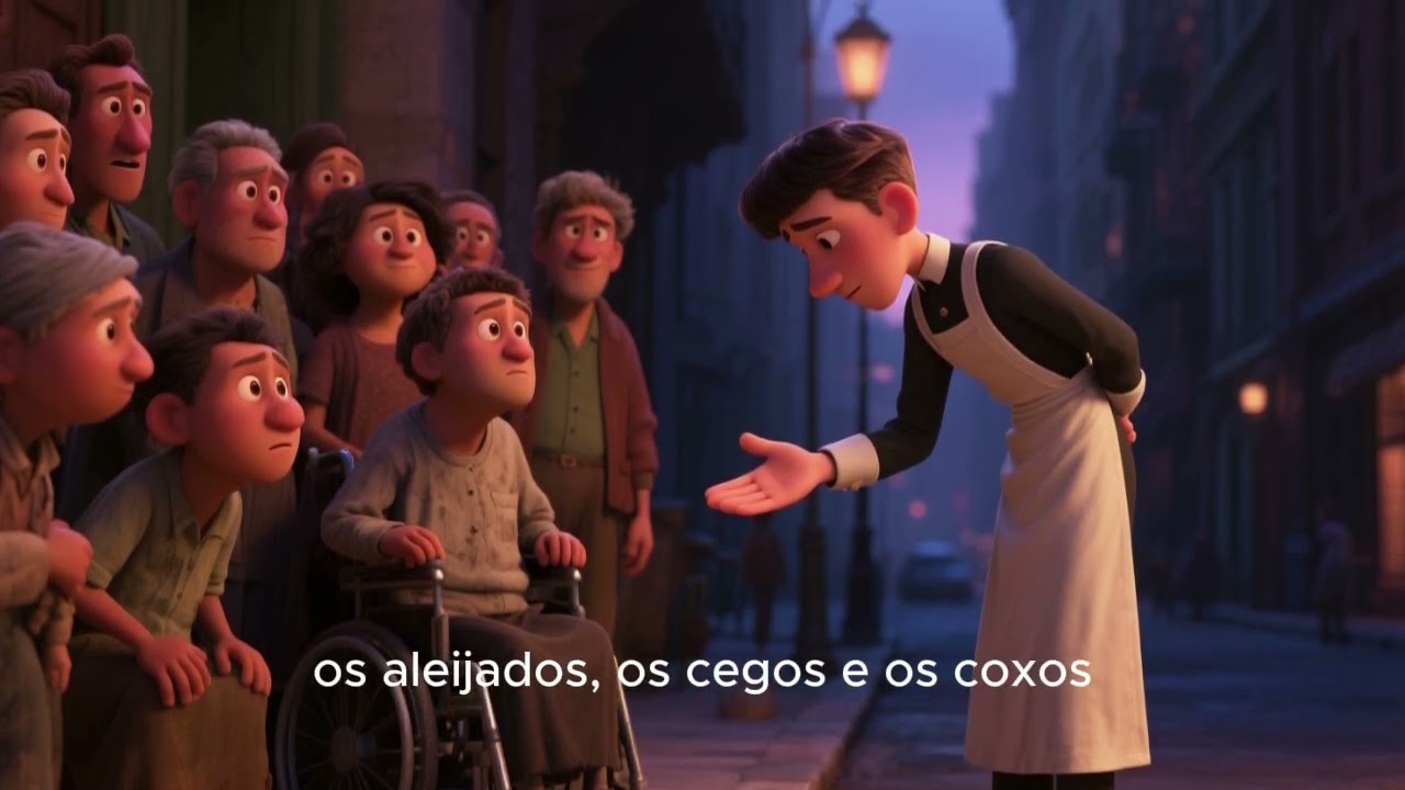 Feliz é quem vai comer no banquete do Reino de Deu